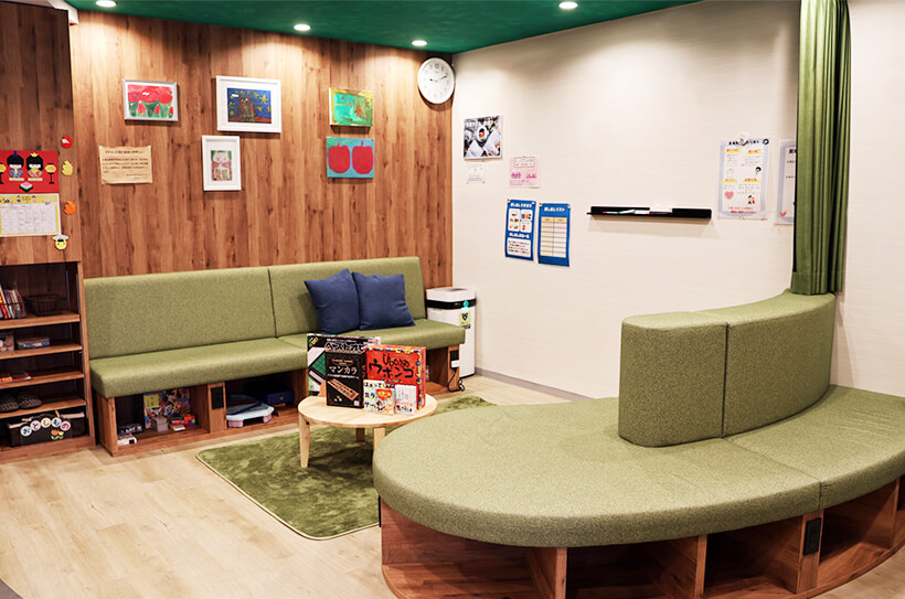江戸川区駄菓子屋居場所よりみち屋の居場所の風景